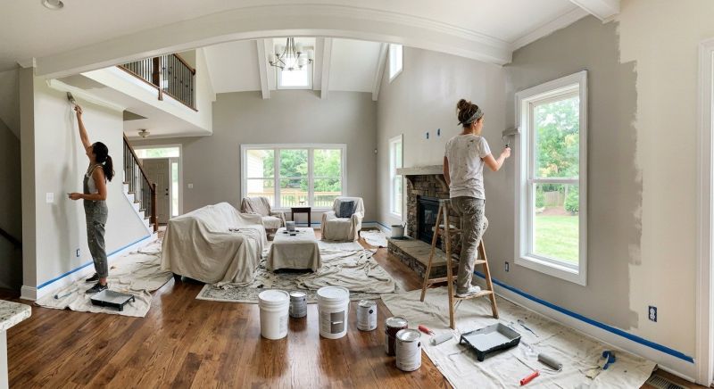 Attic Painting in Kansas City, KS