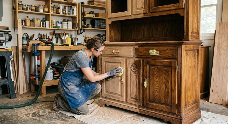 Cupboard Refinishing in Carmel, IN