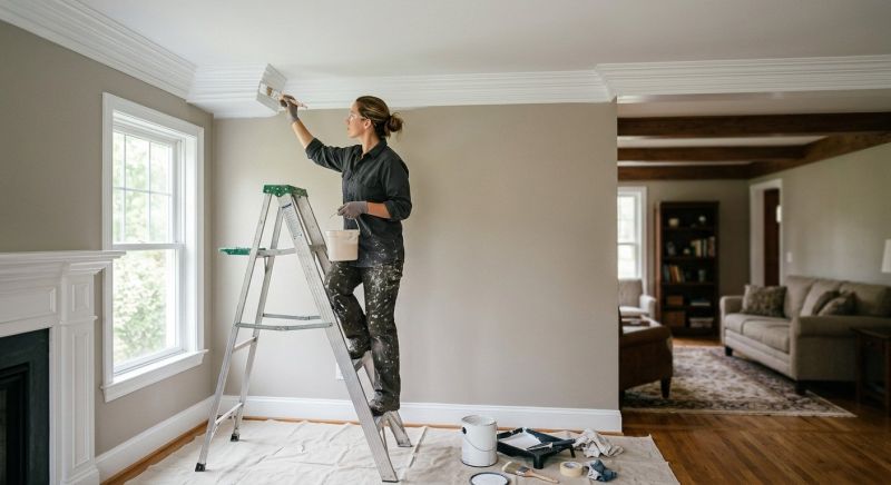 Molding Painting in Wilmington, NC