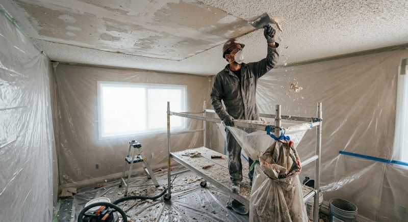 Popcorn Ceiling Renovation in Waco, TX
